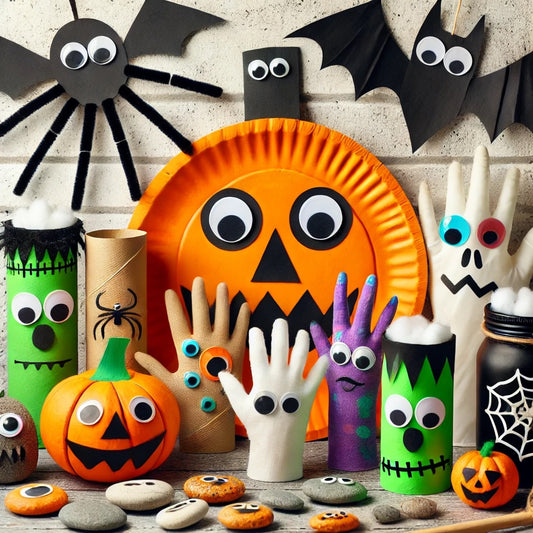 10 Manualidades Divertidas para Halloween que tus Hijos Amarán