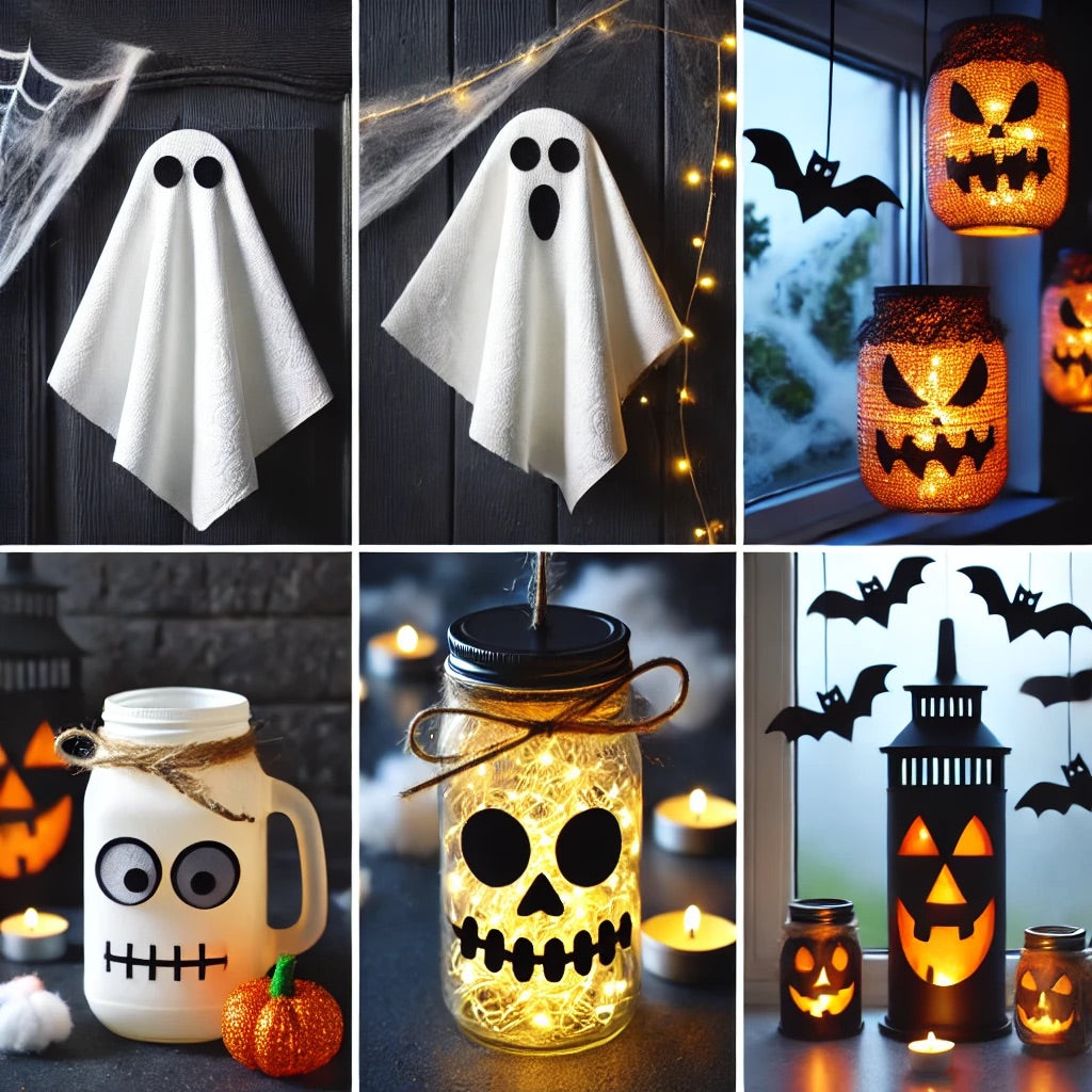 5 Easy Halloween Decorations You Can Make with Items You Already Have at Home