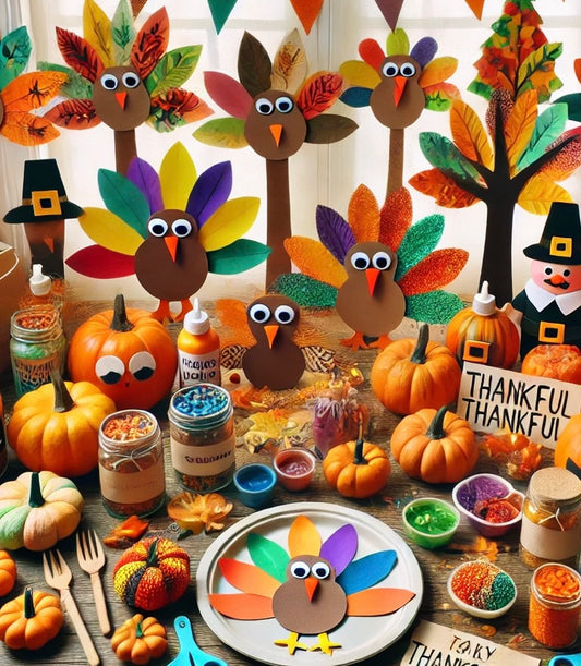 10 Easy Thanksgiving Crafts to Keep Your Kids Busy While You Cook