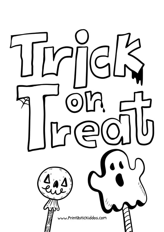 Free Halloween Coloring Pages for Kids – Spooky, Fun & Printable