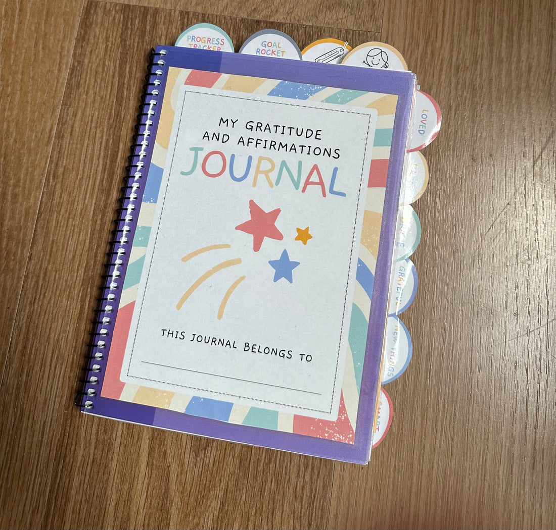 Help Your Kid Shine: Meet Our Printable Gratitude and Affirmations Journal!